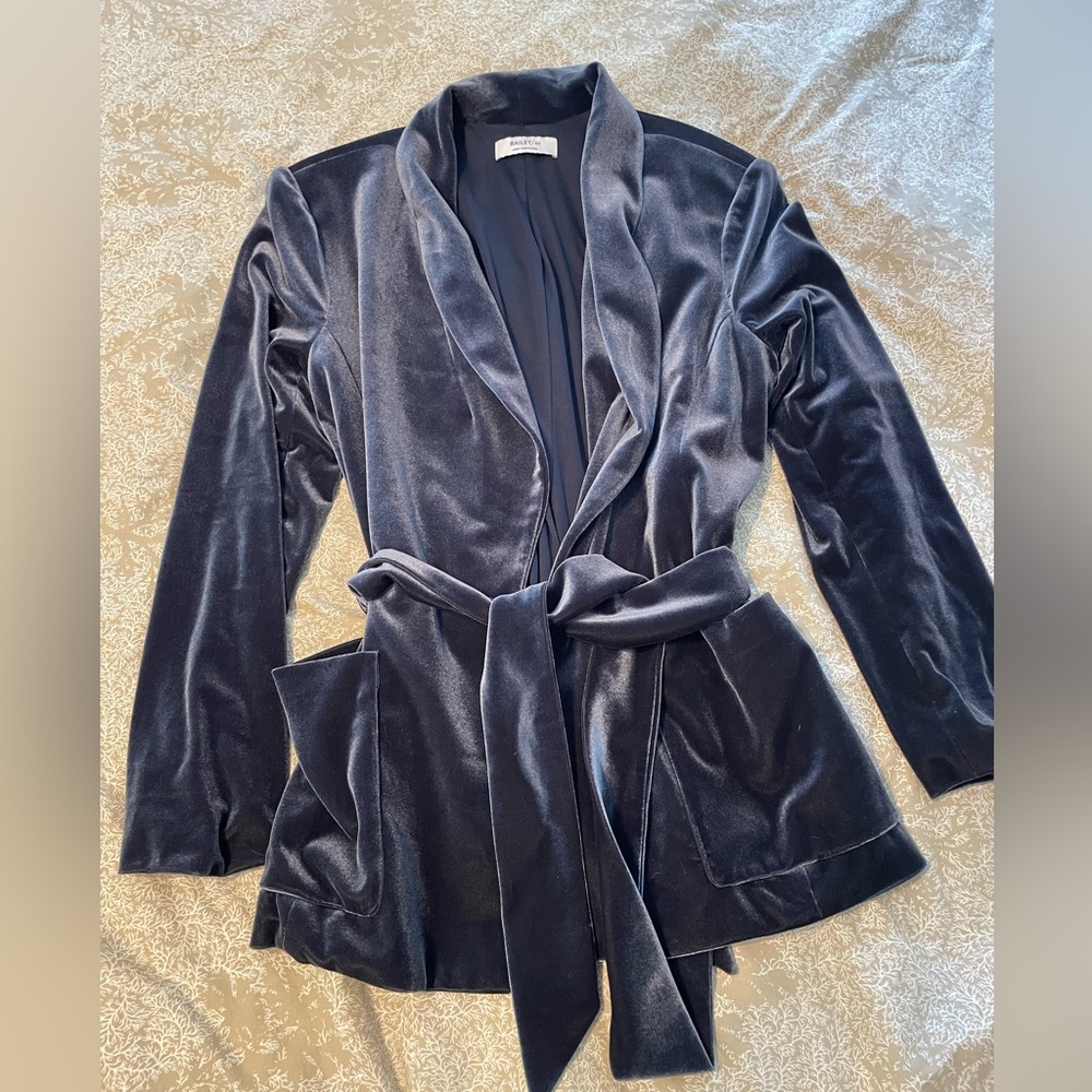 Bailey 44 velvet blazer. Worn 1 time.